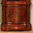 Maroon Solid Wood Display Cases