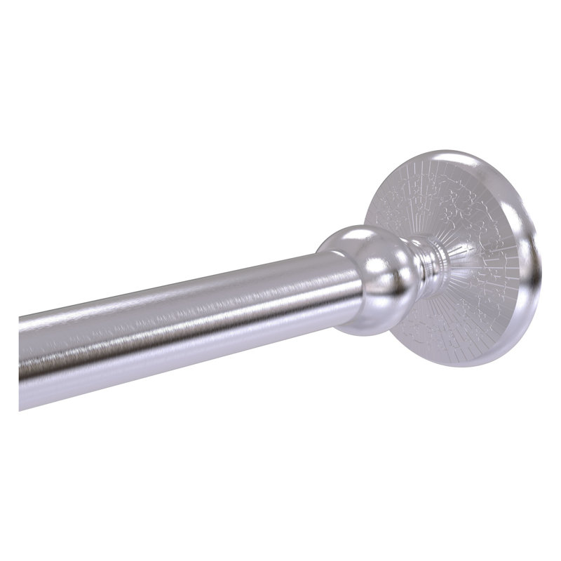 Écusson de rideau de douche Tilney, Chrome satiné