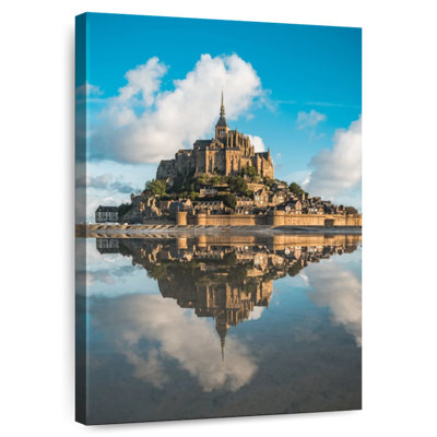 Adella Mont Saint Michel Reflection