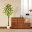 Citronnier artificiel 5 pi avec fruits et lumières réalistes, plante d'intérieur artificielle pour le bureau personnel