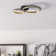 Tullos Plastic LED Semi Flush Mount
