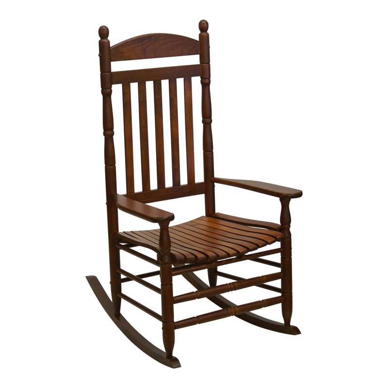 Chaise berçante , Brun