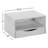 Adeana Poplar Floating Shelf with Drawer-902514627