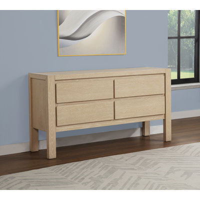 Kaija Natural Oak 4 Drawer Server