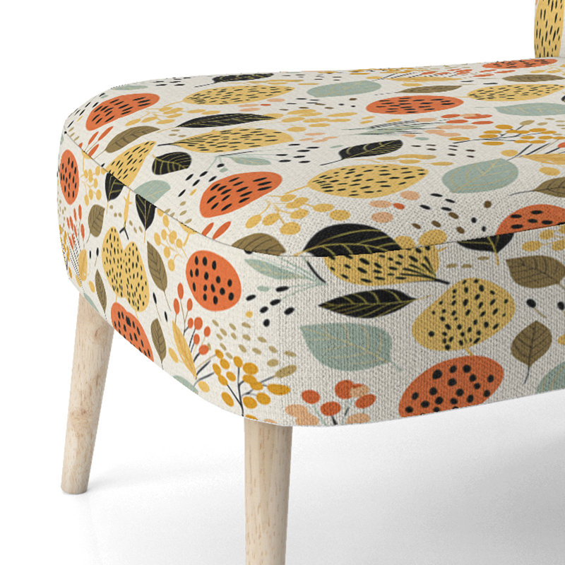 Chaise d'appoint rembourrée Izeah