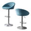 Tabouret de bar et de comptoir pivotant Mercer41 (ensemble de 2)-608836553