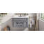 Meuble-lavabo mural 36 po avec lavabo et tiroirs en céramique, meuble-lavabo simple de style français avec charnières à fermeture douce-132915486-132915490