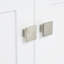 Ariel Cambridge 36 In. Right Offset Vanity With 2 In. Carrara Marble Countertop-105903767