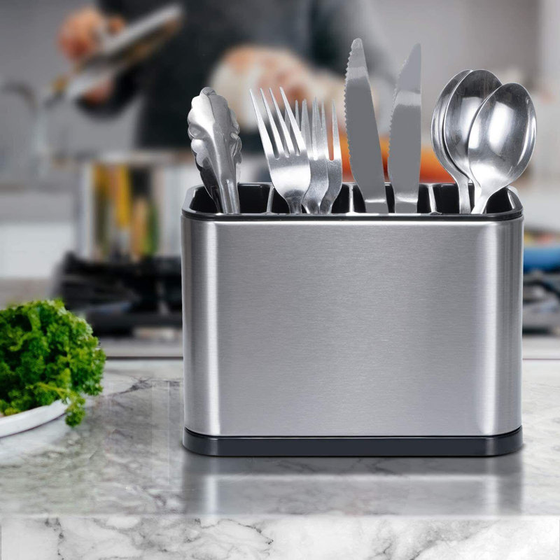 Kitchen Cutlery Stainless Steel Holder