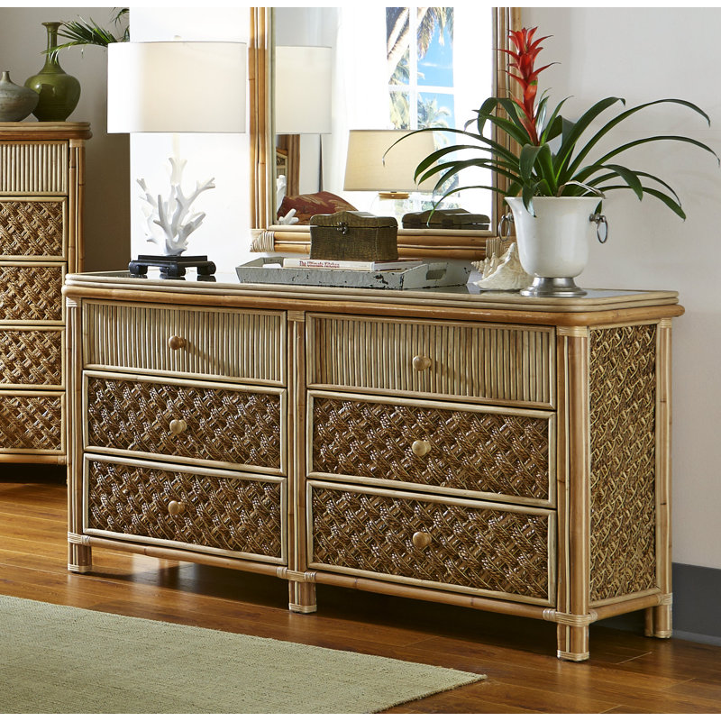 Commode double 6 tiroirs Jovani