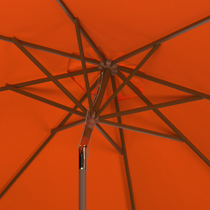 Parasol de marché 9 pi Aldan, Orange