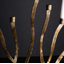 Candle Holder Large Antique Gold
