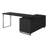 Aijalon Computer Desk, Home Office, Corner, Storage Drawers, L Shape, Work, Laptop, Metal-1913402051