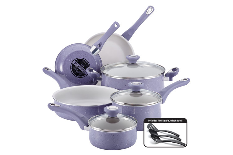 2023 New Design 7PCS Purple Cooking Set Non Stick Cookware Sets Cooking Pot  with Ss Handle - China Cookware Set and Cookware price