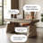 47.24"Luxury-modern grey adjustable office desk-125528188
