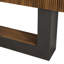Console en bois massif cannelé 62,9 "Mid-Century-1449487838