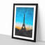 Eifel Tower In Paris France - Single Picture Frame Painting on MDF-56852949-56852952