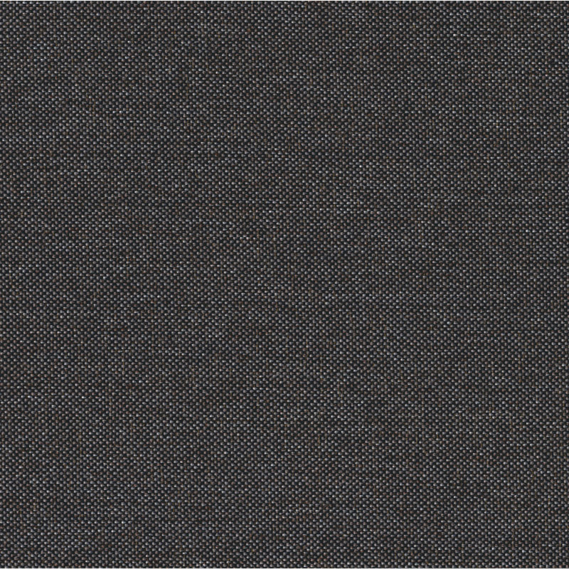 Lit plateforme double Orra, tête de lit rembourrée, polyester gris à piqûre à rainures