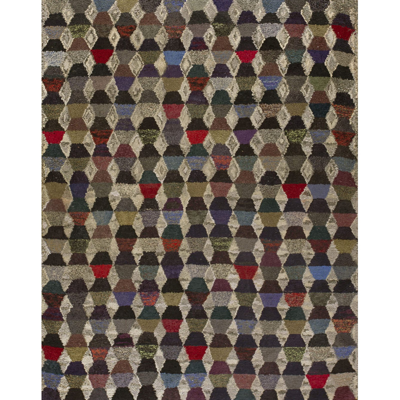 Antique American Hooked Rug American
