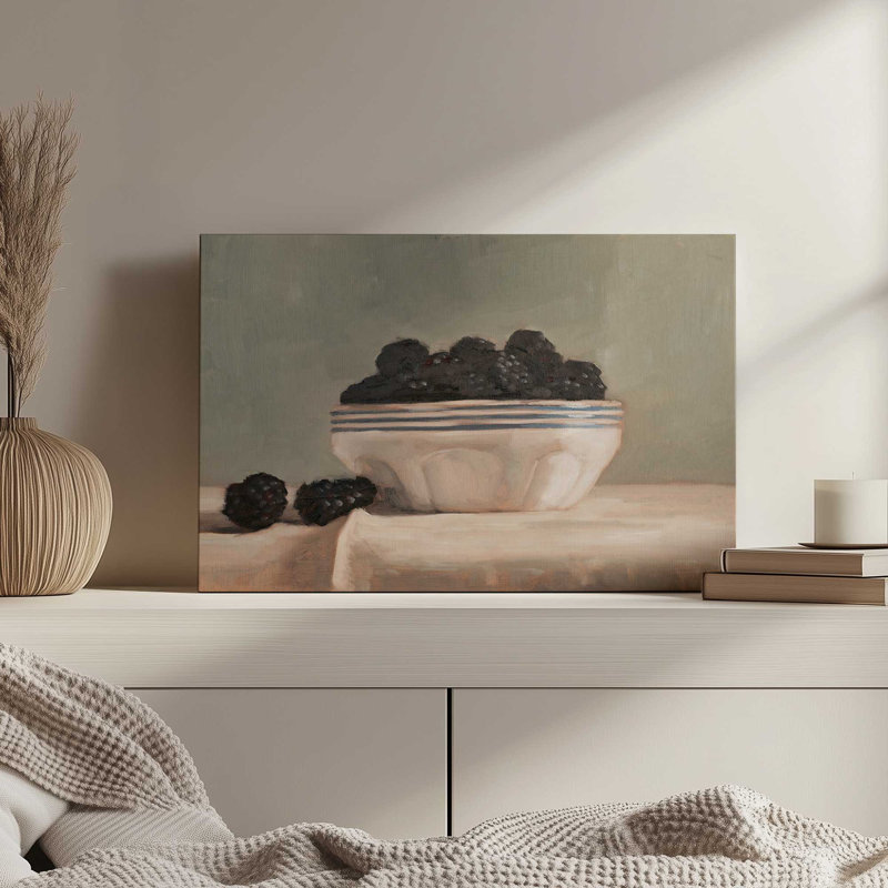 Reproduction d'art sur toile «Mute Table Still Life V» par Marian Parsons, H 32 po x l 48 po