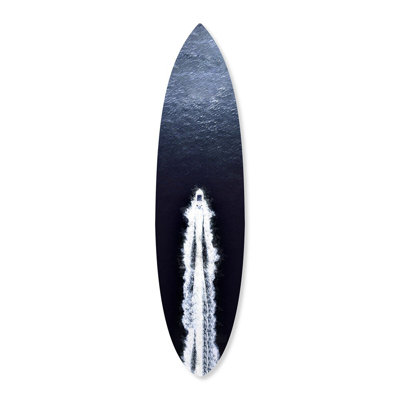 Yacht Cruising Decorative Acrylic Surfboard by Oliver Gal