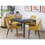 Rengin Extendable Metal Base Dining Table