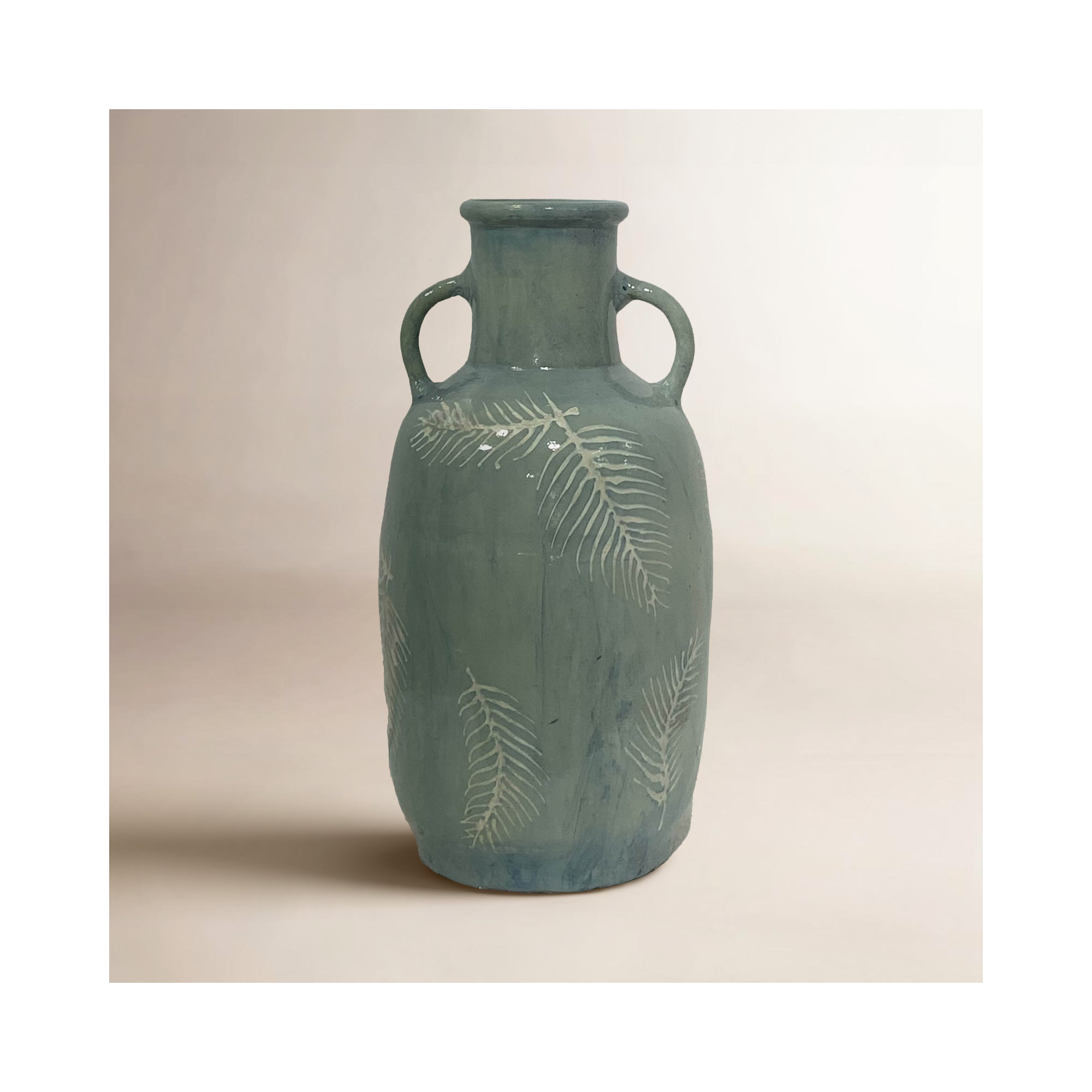 Ambrielle 24'' Handmade Stoneware Table Vase