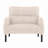 Corduroy Fabric Accent Armchair-1832679465