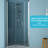 34"W X 72"H Fold Shower Door With Tempered Glass In - High-Grade Materials Water-, Stylish Bathroom Part Element Water , Space Saving