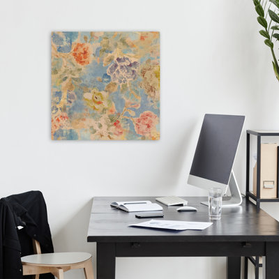 «Floral Memory Ii», art floral rétro