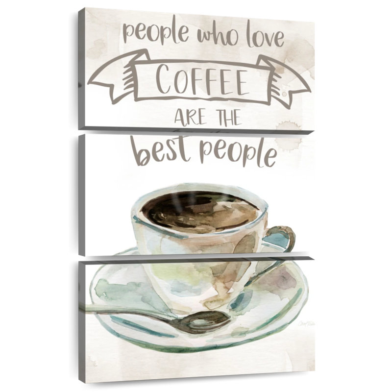 Les gens qui aiment le café, H 50 po x l 32 po