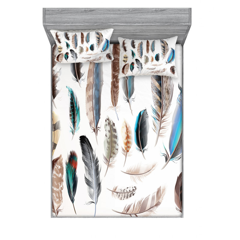 Microfiber Sheet Set, Full Sheet Set + Fitted Sheet + 2 Pillowcases