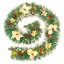 270cm Lighted Faux Garland with Lights-1288576303