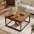 31.5-inch Square Solid Wood Coffee Table