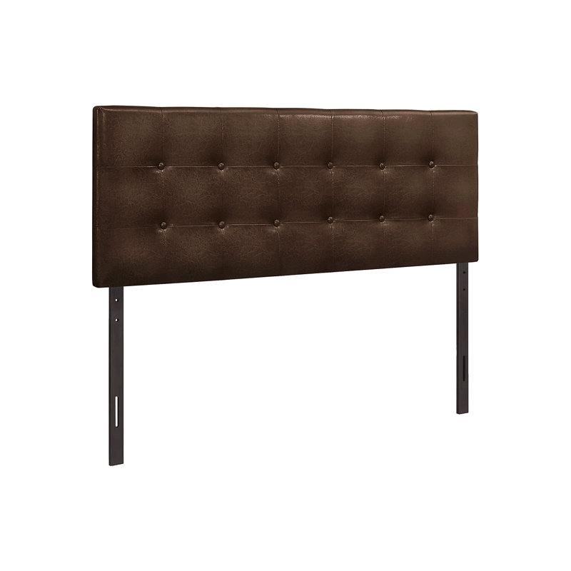 Bed, Headboard Only, Full Size, Bedroom, Upholstered, Full, Brown