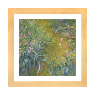 " Iris " by Claude Monet