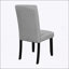 Ensemble de table de salle à manger 5 pièces avec table moderne de 43 pouces et 4 chaises rembourrées, facile à assembler pour toute pièce-1388127967