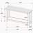 Distressed Java Console Table