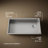 Strive® 32 In. Undermount Single-Bowl Workstation Kitchen Sink