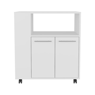 Modern Kitchen Cart, Kitchen, White