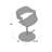 Archaimbaud Swivel Adjustable Height Bar Stool-751014156