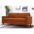 Polyester orange sélectionné