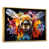 Gold Floater Framed