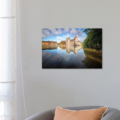 The Old Castle by Philippe Manguin - Wrapped Canvas Print