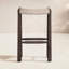 Savio Outdoor Stool-Dark Textured Woven-Counter-1073696836-1073696837