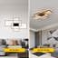 3 - Light Aluminum LED Dimmable Flush Mounted Sconce-1490171037