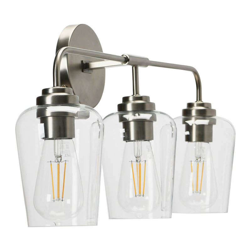 Sandy 3 - Light Vanity Light, Antique Nickel