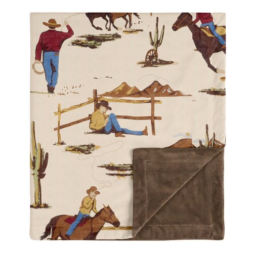 Sweet Jojo Designs Wild West Cowboy Security Baby Blanket & Reviews ...