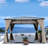 12 Ft. W x 10 Ft. D Hardtop Metal Patio Gazebo