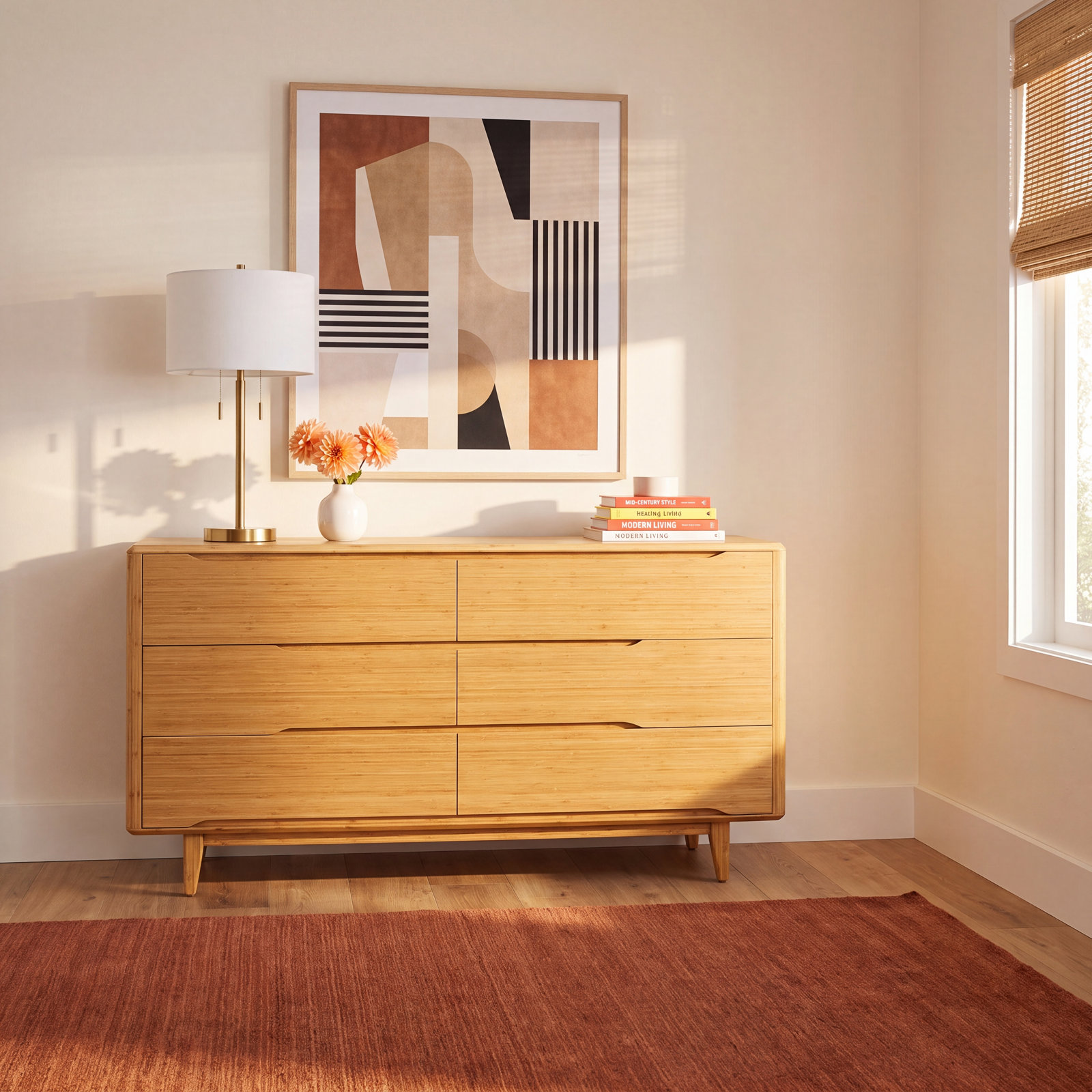 Lacey 64 " Double Dresser, Caramelized